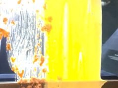 Manifestantes mancham confeitaria na vitrine Crown Jewels