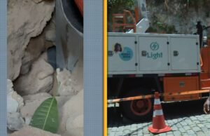 O feirante de 21 anos foi resgatado cerca de 5 horas depois, após desabamento no Catete; vídeo