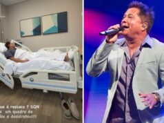 Cantor Leonardo está com gastroenterite e deve receber alta nesta terça, diz assessor