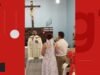 Padre surpreende noivos e canta José Mendes no casamento