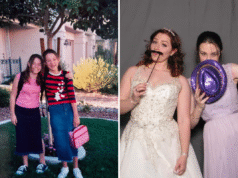 Presente de mulher para melhor amiga há 25 anos fazendo lágrimas de estranhos