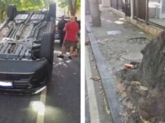 Uma pessoa ficou ferida após um carro atropelá-la na Zona Norte do Rio