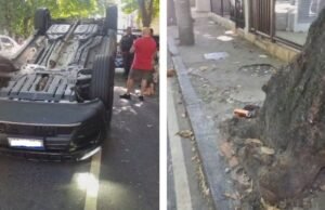 Uma pessoa ficou ferida após um carro atropelá-la na Zona Norte do Rio