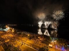 Uma queima de fogos silenciosa de 12 minutos será realizada em Araruma na véspera de Ano Novo