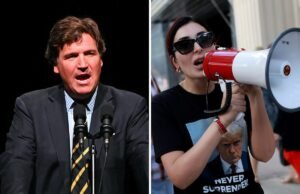 Laura Lumar furiosa porque Tucker Carlson está ‘transformando o Partido Republicano em uma Juventude Hitlerista moderna’