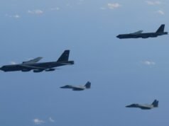 Exercícios de bombardeiros dos EUA combatem patrulhas da força aérea russa e chinesa