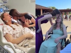 Vídeo: Hospital atende desejo de paciente em participar da formatura da filha