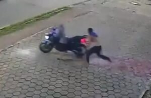 Policiais dizem ‘ação imparável’ em assaltos em SC envolvendo motocicletas jogadas, fugitivos e carros abandonados