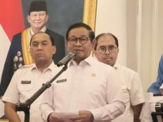 Pramono disse sobre Warkop ‘Hi Sawargi’ que usa a calçada de Jalan Sudirman para vendas