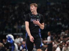 Cooper Flagg é questionável para o jogo do Mavericks na noite de quinta-feira contra o Jazz, após sofrer uma torção no tornozelo