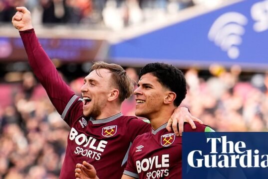 Fernandes e Bowen dão impulso à sobrevivência do West Ham na vitória sobre o Sunderland. Primeira Liga