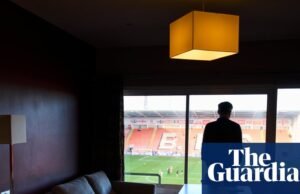 Sabonete, wi-fi, mas sem futebol: quarto sem vista no Blackpool’s Stadium Hotel blackpool