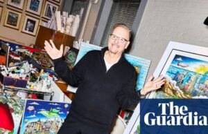 ‘Eu quero que eles sintam emoções’: artista pop capturando a emoção do Super Bowl Art