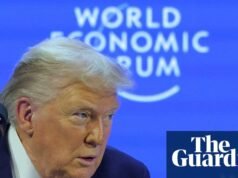Trump diz que a Groenlândia é “parte da América do Norte”, mas nega ter usado a força Davos