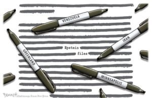 Desenho animado: leia entre as mentiras