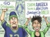 Desenho animado: Santuário Seahawks
