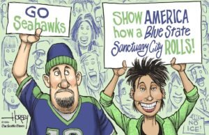 Desenho animado: Santuário Seahawks