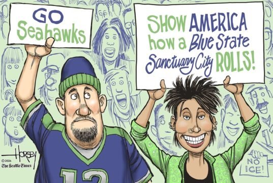 Desenho animado: Santuário Seahawks