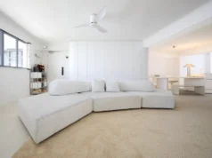 Apartamento HDB minimalista do estilista de celebridades de Singapura Neo Liron