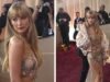 Jennifer Lawrence surpreende de vestido nu na 83ª edição do Globo de Ouro