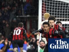 Bournemouth vence o Liverpool, Adley marca o vencedor da Premier League no último suspiro