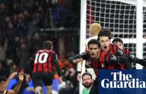 Bournemouth vence o Liverpool, Adley marca o vencedor da Premier League no último suspiro