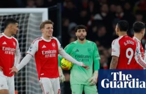 O mau funcionamento do ciborgue brutal de Mikel Arteta é muito humano. arsenal