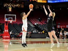 Antevisão do 16º lugar do basquete feminino de Maryland x Oregon