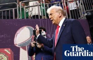 Donald Trump não comparecerá ao Super Bowl porque é ‘muito longe’ Super Bowl lx