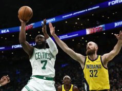 Celtics dominam os Pacers na grande noite de Jaylen Brown