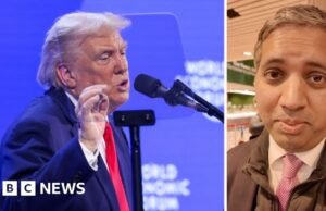 Como foi recebido o discurso de Trump em Davos?