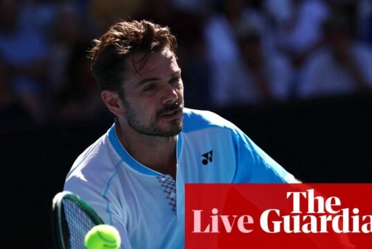 Aberto da Austrália 2026: Sinner, Osaka e Wawrinka na segunda rodada – ao vivo | aberto australiano 2026