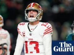 O truque ajuda o 49ers a eliminar o campeão do Super Bowl, Eagles, dos playoffs da NFL.