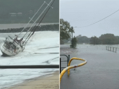 Ex-ciclone tropical Koji está causando alertas de enchentes em Queensland