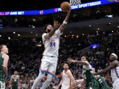 O próspero Toronto Raptors tenta perturbar o Oklahoma City Thunder, que está cheio de lesões.