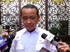 Bahlil fala sobre a revogação da licença de mineração de ouro de Martabe em Batang Toru, Norte de Sumatra