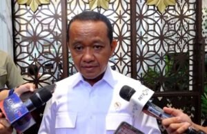 Bahlil fala sobre a revogação da licença de mineração de ouro de Martabe em Batang Toru, Norte de Sumatra