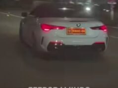 A ação de um BMW branco com placa de serviço do Ministério da Defesa causou alvoroço, esse é o esclarecimento dado pelo Ministério da Defesa