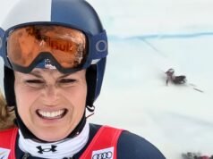 Lindsey Vonn apaga vídeo durante corrida da Copa do Mundo antes das Olimpíadas de Inverno