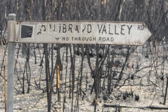 Financiamento de salvação para cidades devastadas por incêndios florestais em Victoria