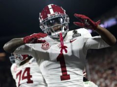 Portal de transferência de futebol universitário: Alabama WR Isaiah Horton é transferido para Texas A&M