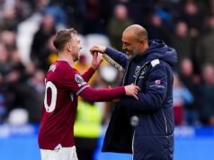 Nuno: West Ham ainda precisa de opções no mercado de transferências