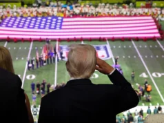 O presidente Trump disse ao New York Post que não comparecerá ao Super Bowl porque é “muito longe”