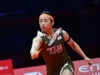O jogador de badminton número 1 do mundo, Ahn Se-young, derrotou Wang Shiyi e venceu o Aberto da Malásia pela terceira vez consecutiva