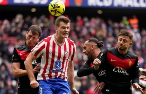 Atlético venceu confortavelmente o Mallorca e alcançou o terceiro lugar na La Liga