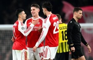 Arsenal, Liverpool e mais clubes da Premier League estudam potenciais adversários nas oitavas de final da Liga dos Campeões