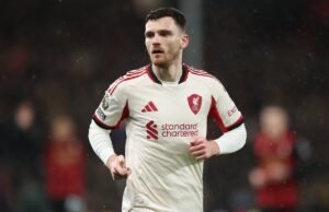 Liverpool manterá Andy Robertson apesar do interesse do Tottenham