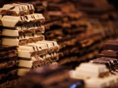 Atualizações de recall de barras de chocolate à medida que novos produtos são adicionados