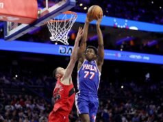 O novato do Sixers, Blountley, recusou um convite para o NBA Dunk Contest