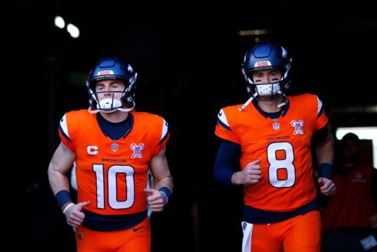 Jarrett Stidham envia mensagem honesta sobre Bo Knicks antes do Campeonato AFC